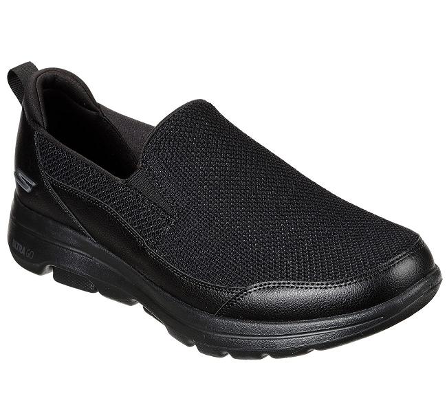 Zapatillas Para Caminar Skechers Hombre - GOwalk 5 Negro BWXYT1476